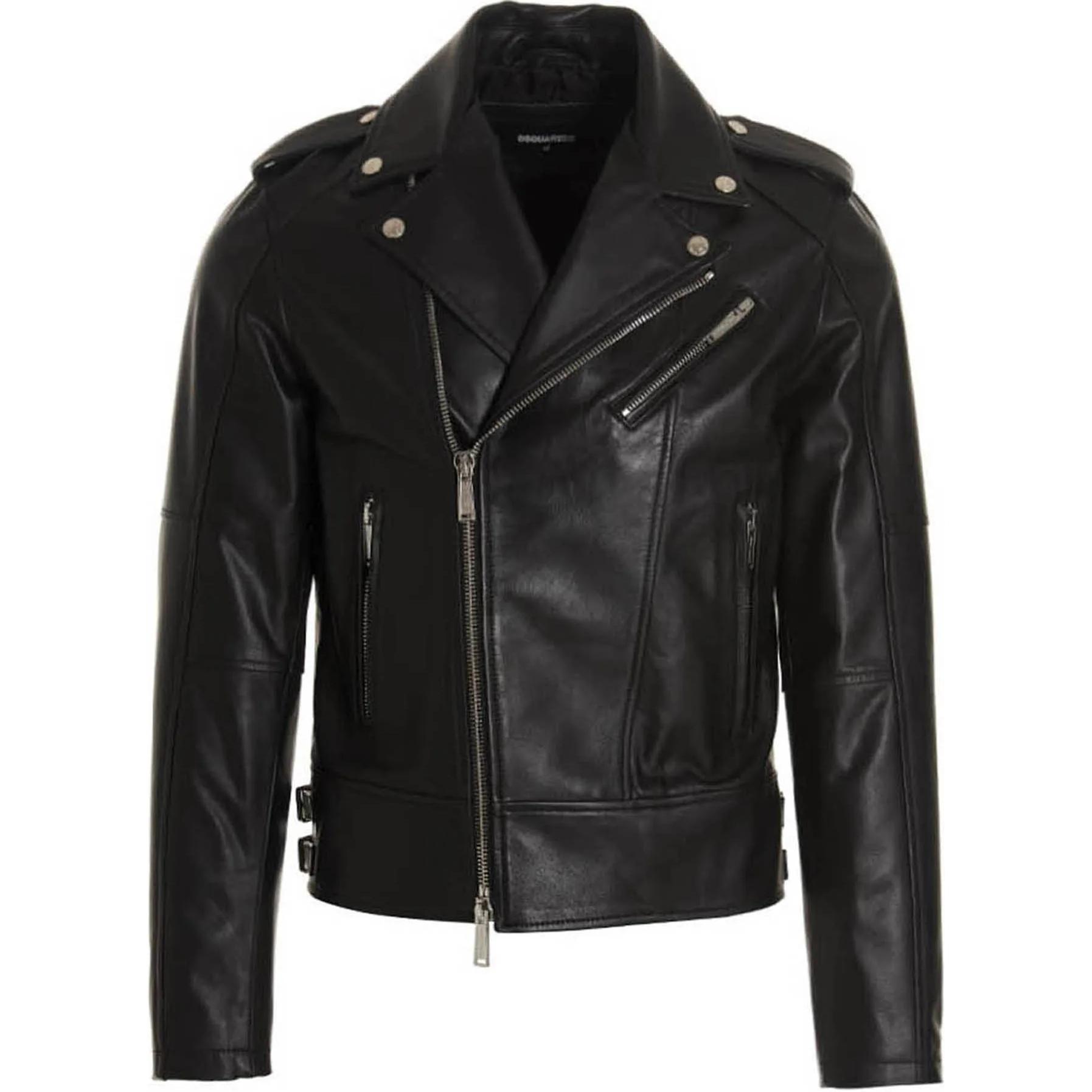Dsquared2 Black Solid Zip-Up Long-Sleeve Jacket S74AM1329SY1491-900