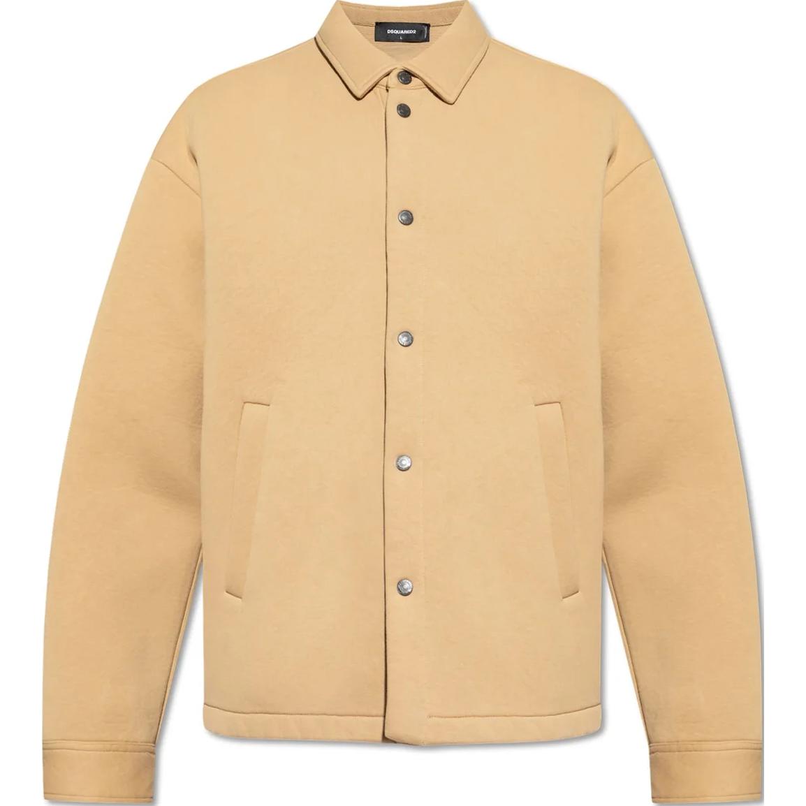 Dsquared2 Brown Logo Button-Up Solid Long-Sleeve Jacket S79DL0043D25011-113 圖 2