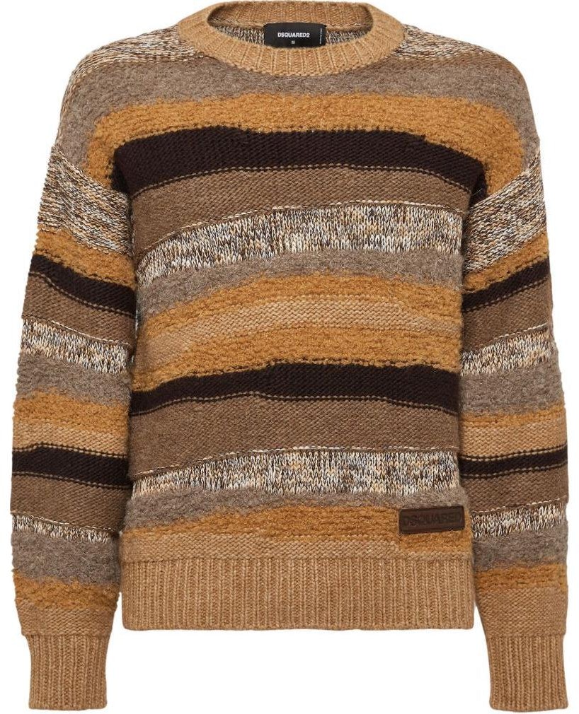 dsquared-2-brown-striped-crewneck-long-sleeve-sweater-ss-24-s74-ha-1465-d13048