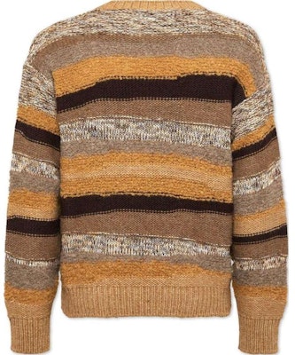 DSQUARED2 棕色條紋圓領長袖毛衣 SS24 S74HA1465D13048 Lookbook DSQUARED2 棕色條紋圓領長袖毛衣 SS24 S74HA1465D13048