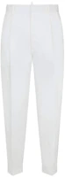 Order DSQUARED2 Cool Guy Tapered Zipper Casual Pants White Fashion. S74KB0881S39021-100