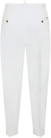 Lookbook DSQUARED2 Cool Guy Tapered Zipper Casual Pants White Fashion. S74KB0881S39021-100