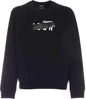 Dsquared2 Cotton Logo Print Crewneck Pullover Sweatshirt Long Sleeve S79GU0048S25042-900 Dsquared2 Cotton Logo Print Crewneck Pullover Sweatshirt Long Sleeve S79GU0048S25042-900
