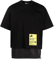 DSQUARED2 Detachable Logo Patch Crewneck Short Sleeve T-Shirt Men S74GD0778S23009-900 DSQUARED2 Detachable Logo Patch Crewneck Short Sleeve T-Shirt Men S74GD0778S23009-900