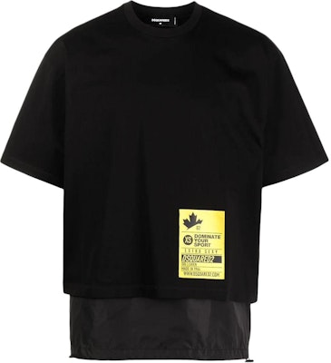 DSQUARED2可拆标志贴短袖圆领男士T恤 S74GD0778S23009-900 Buy DSQUARED2可拆标志贴短袖圆领男士T恤 S74GD0778S23009-900