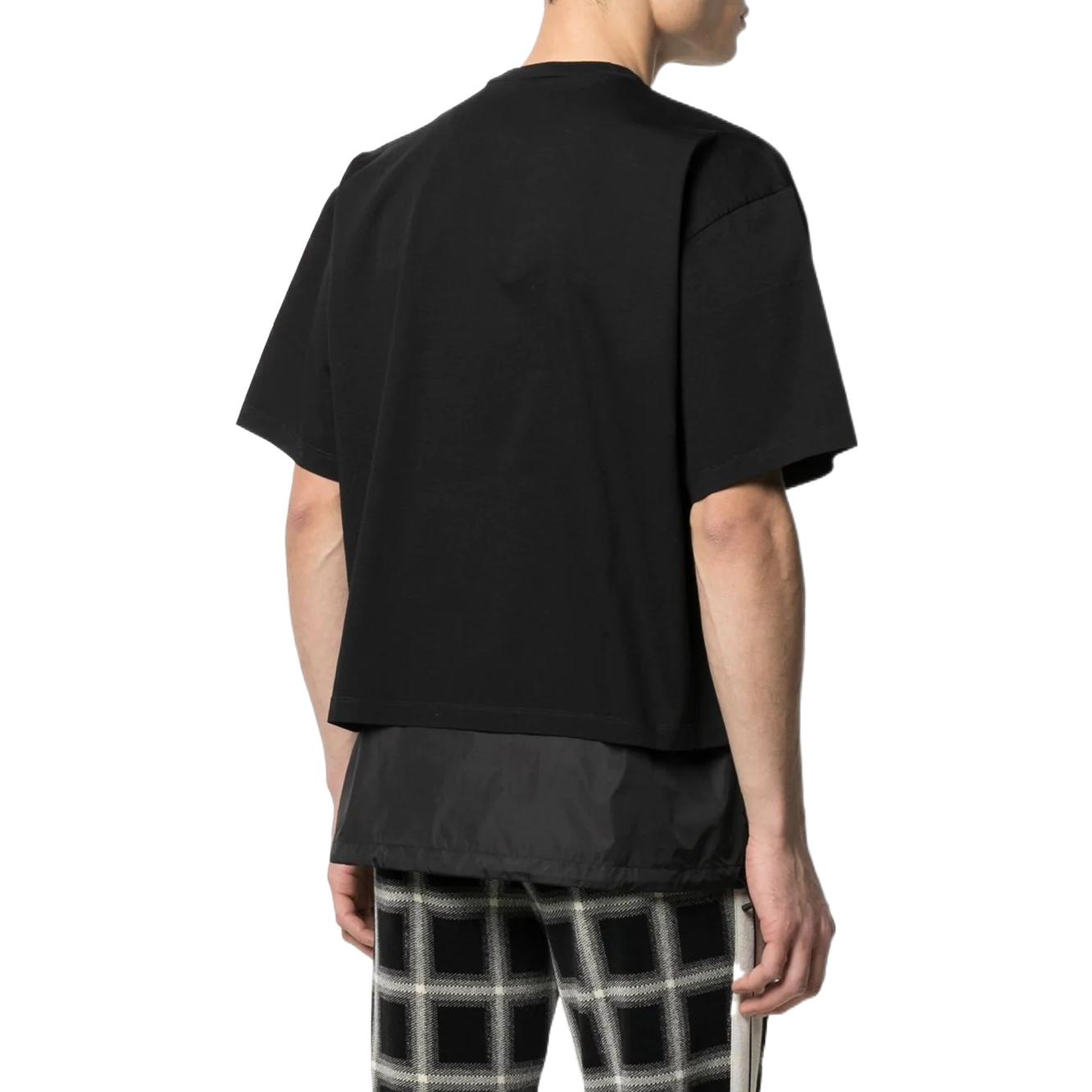 Shop DSQUARED2可拆标志贴短袖圆领男士T恤 S74GD0778S23009-900