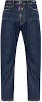 Order DSQUARED2 Distressed Multi-Pocket Slim Jeans Men Blue S71LB1446S30309-470