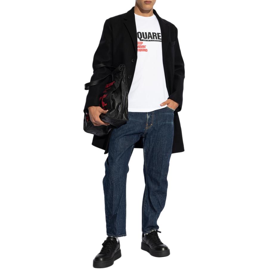 DSQUARED2 Distressed Multi-Pocket Slim Jeans Men Blue S71LB1446S30309-470 圖 4