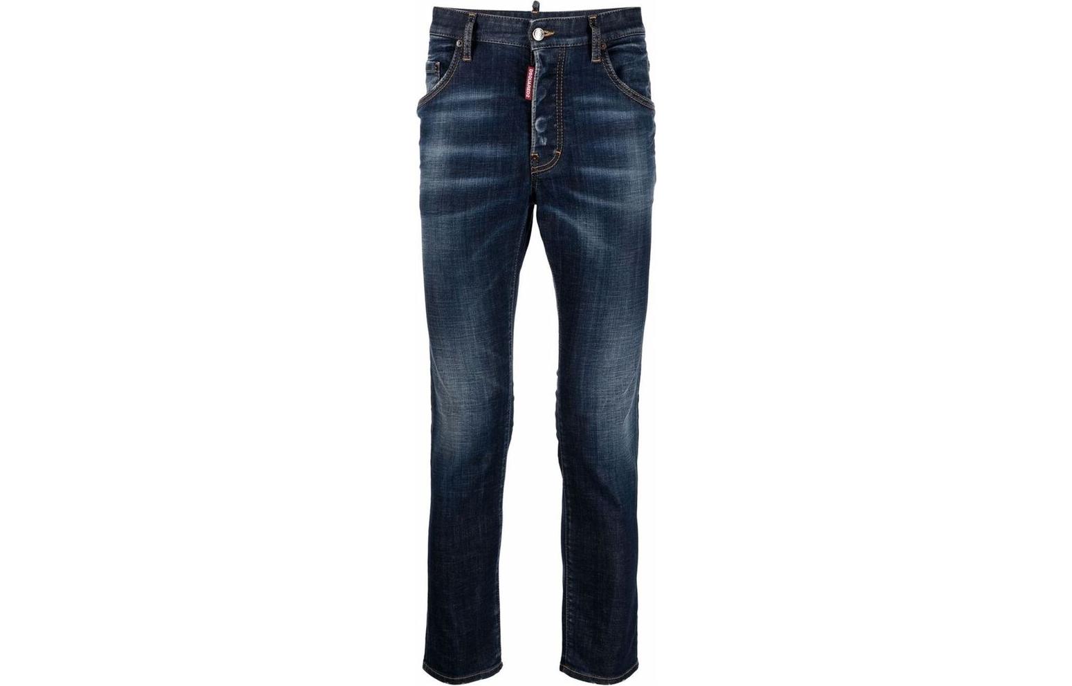 DSQUARED2 Distressed Skinny Jeans Men’s Deep Blue S30342S74LB1133-470 圖 2