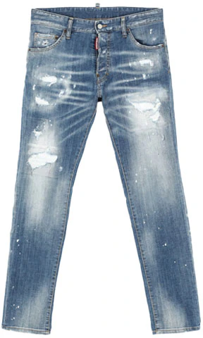 dsquared-2-distressed-slim-fit-mid-rise-blue-jeans-for-men-s79-la-0021-s30342-470