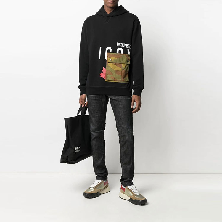 DSQUARED2 FW21  Washed Slim Fit Casual Jeans Black S74LB0986S30357-900 圖 3