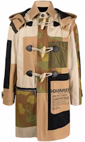 DSQUARED2 FW21 Camouflage Buckle Jacket Brown . S74AA0234S53003-124 DSQUARED2 FW21 Camouflage Buckle Jacket Brown . S74AA0234S53003-124
