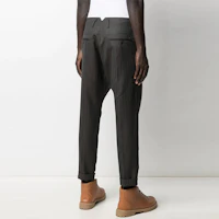 Purchase DSQUARED2 FW21男士深灰色拼接修身休闲裤 S71KB0394S53031-001
