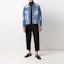 Lookbook DSQUARED2 FW21 蓝色泼漆做旧牛仔夹克 男款. S74AM1174S30342-470