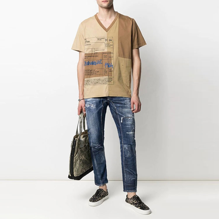 DSQUARED2 FW21 Distressed Slim Fit Jeans  Blue S74LB0960S30342-470 圖 3