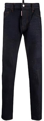 ディースクエアード2 FW21 ロゴプリント ブラック デニムジーンズ ブラック S74LB0948S30485-470 Buy ディースクエアード2 FW21 ロゴプリント ブラック デニムジーンズ ブラック S74LB0948S30485-470