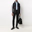 Lookbook DSQUARED2 FW21 男士黑色拼色标志印花防风夹克 S74AM1209S47858-900