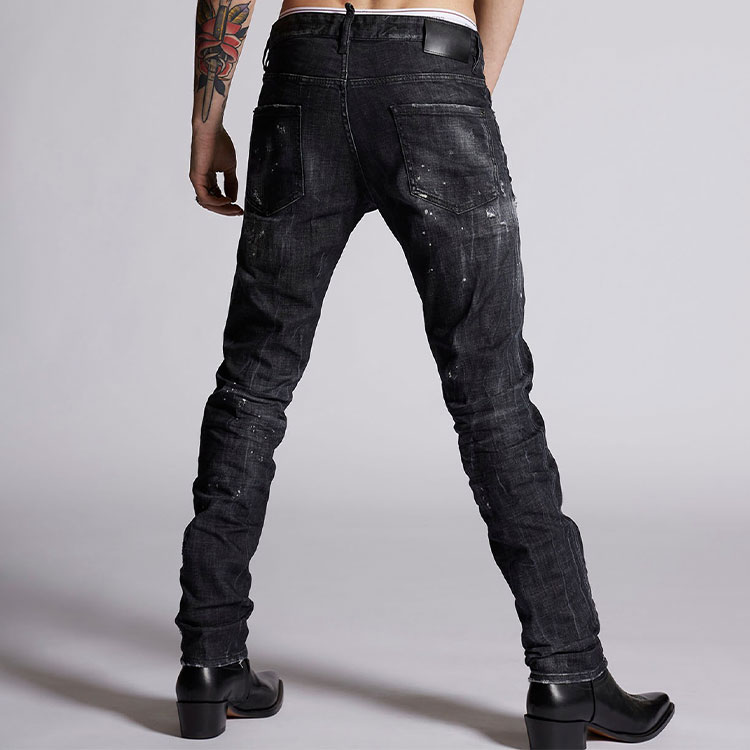 DSQUARED2 FW21 Slim Star Jeans Men Grey S74LB1013S30357-900 圖 5