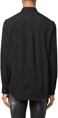 DSQUARED2 FW22 黑色 Logo 印花長袖棉質襯衫. S74DM0652S36275-900 Purchase DSQUARED2 FW22 黑色 Logo 印花長袖棉質襯衫. S74DM0652S36275-900