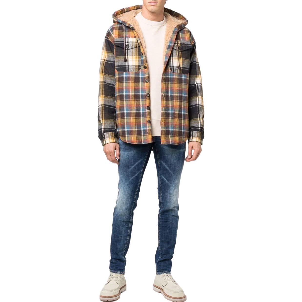 DSQUARED2 FW22  Blue Slim-Fit Washed Jeans with Adjustable Belt. S74LB1166S30342-470 圖 3