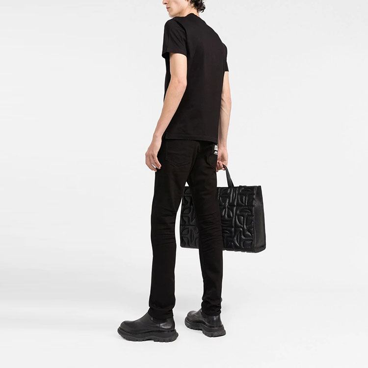 DSQUARED2 FW22  Skinny Black Jeans with Rear Logo Print. S74LB1135S30564-900 圖 4