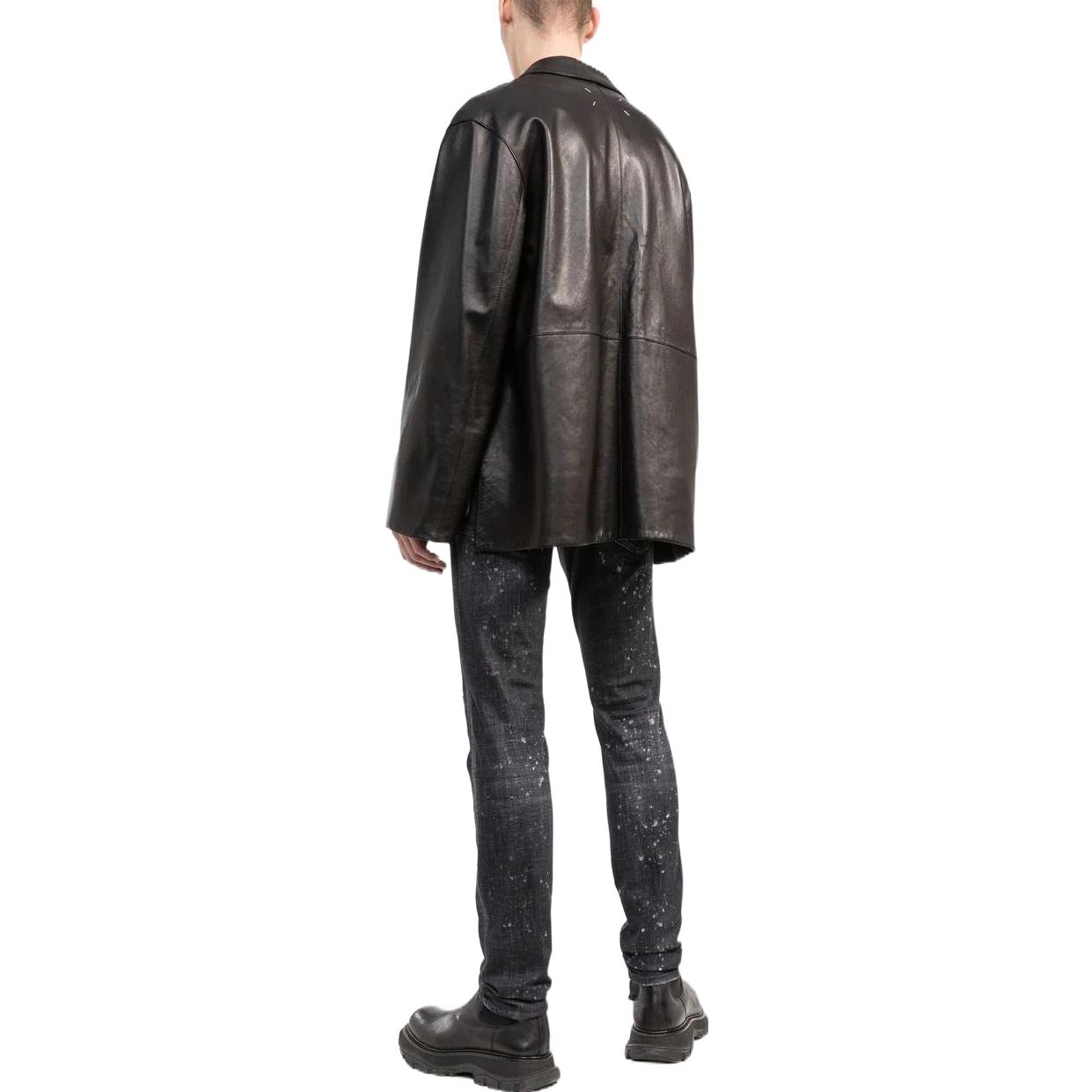 DSQUARED2 FW22  Slim Fit Washed Distressed Jeans Black S74LB1184S30357-900 圖 5