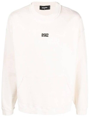 DSQUARED2 FW22 Putih Logo Print Crewneck Pullover Sweatshirt. S74GU0554S54438-103 Order DSQUARED2 FW22 Putih Logo Print Crewneck Pullover Sweatshirt. S74GU0554S54438-103