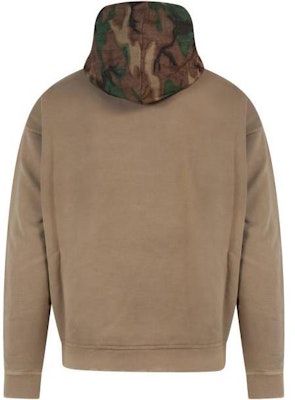DSQUARED2 2022秋冬迷彩印花口袋连帽衫驼色卫衣 S71GU0539S25030-155 Lookbook DSQUARED2 2022秋冬迷彩印花口袋连帽衫驼色卫衣 S71GU0539S25030-155