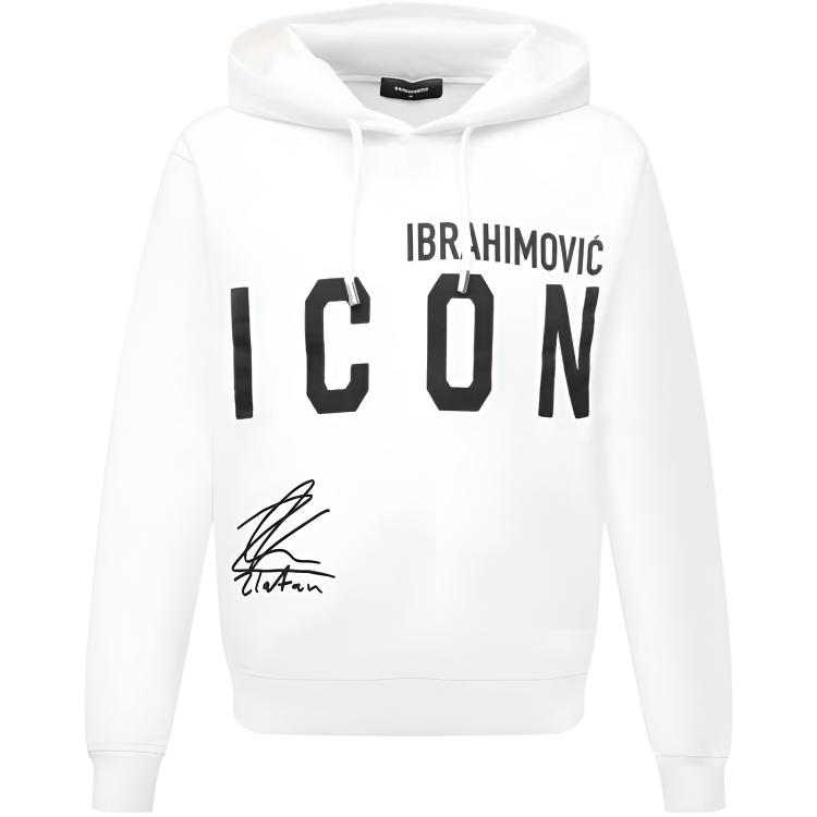 Dsquared2 FW22 Logo Print Hoodie White S90GUO134S25042-100