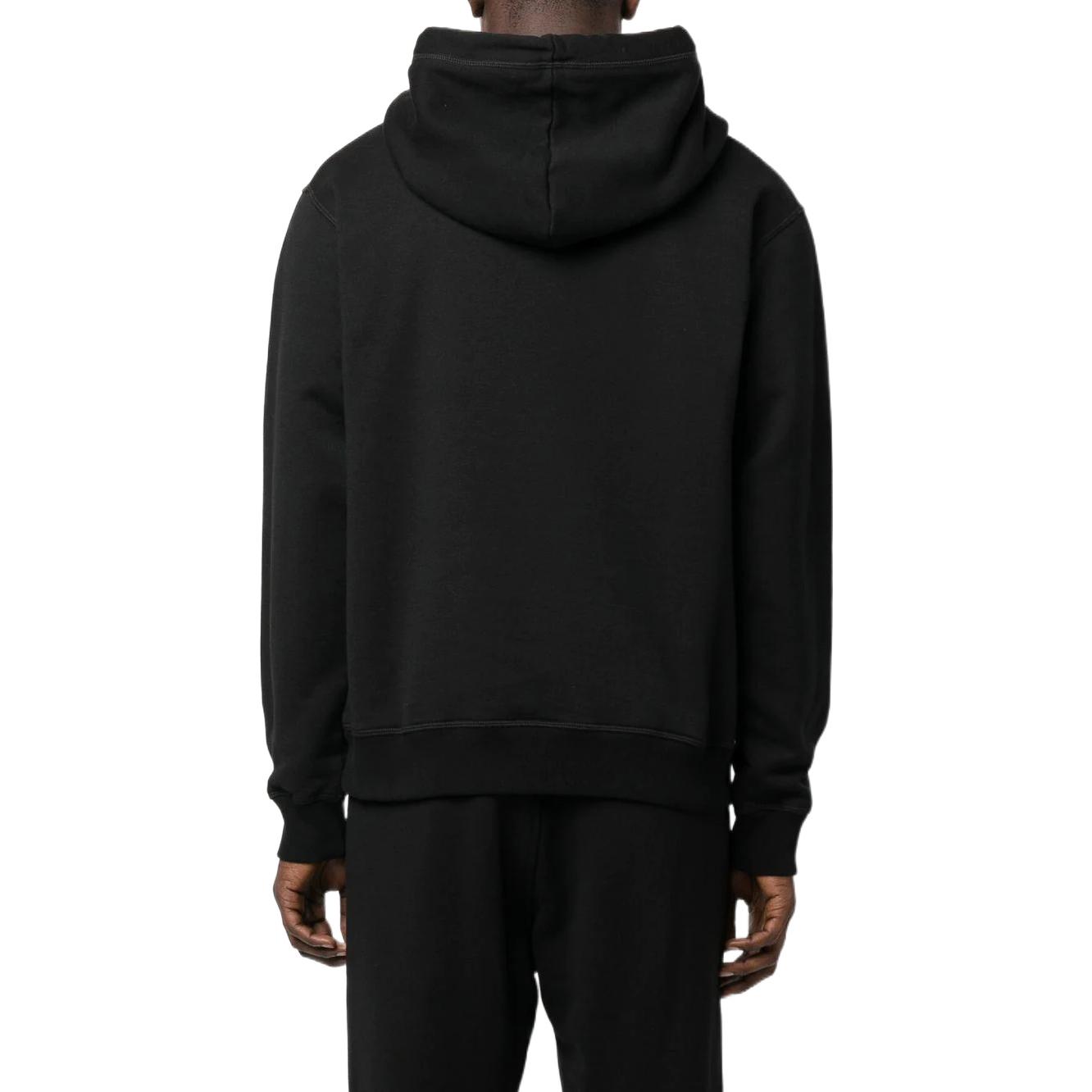 Purchase DSQUARED2 FW22 男士黑色印花連帽衫. S79GU0051S25516-967