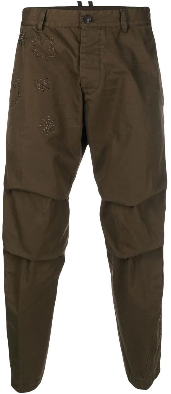 dsquared-2-fw-22-maple-leaf-mid-rise-tapered-pants-olive-green-casual-s71-kb-0490-s41794-728