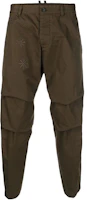 Order Pantalones Cónica Mid-Rise DSQUARED2 FW22 Hoja de Arce Verde Oliva Casual. S71KB0490S41794-728