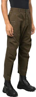 Purchase Pantalones Cónica Mid-Rise DSQUARED2 FW22 Hoja de Arce Verde Oliva Casual. S71KB0490S41794-728