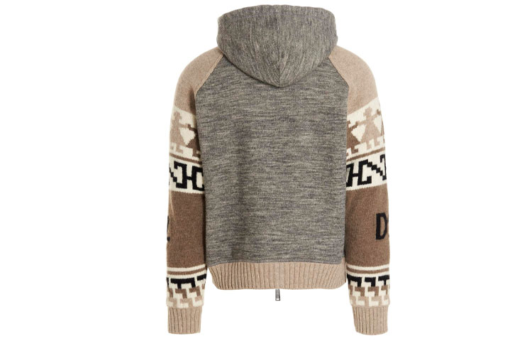 Lookbook Jaket Hoodie Resleting Multicolor Pria DSQUARED2 FW22. S74HG0127S25147854M