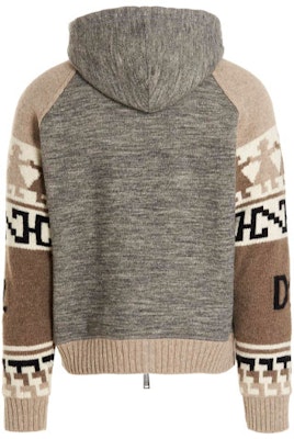 Jaket Hoodie Resleting Multicolor Pria DSQUARED2 FW22. S74HG0127S25147854M Lookbook Jaket Hoodie Resleting Multicolor Pria DSQUARED2 FW22. S74HG0127S25147854M