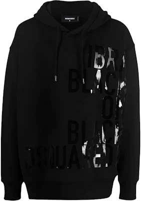 Dsquared2 FW22 純色標語印花黑色男款衛衣 S78GU0062S25516-900 Buy Dsquared2 FW22 純色標語印花黑色男款衛衣 S78GU0062S25516-900
