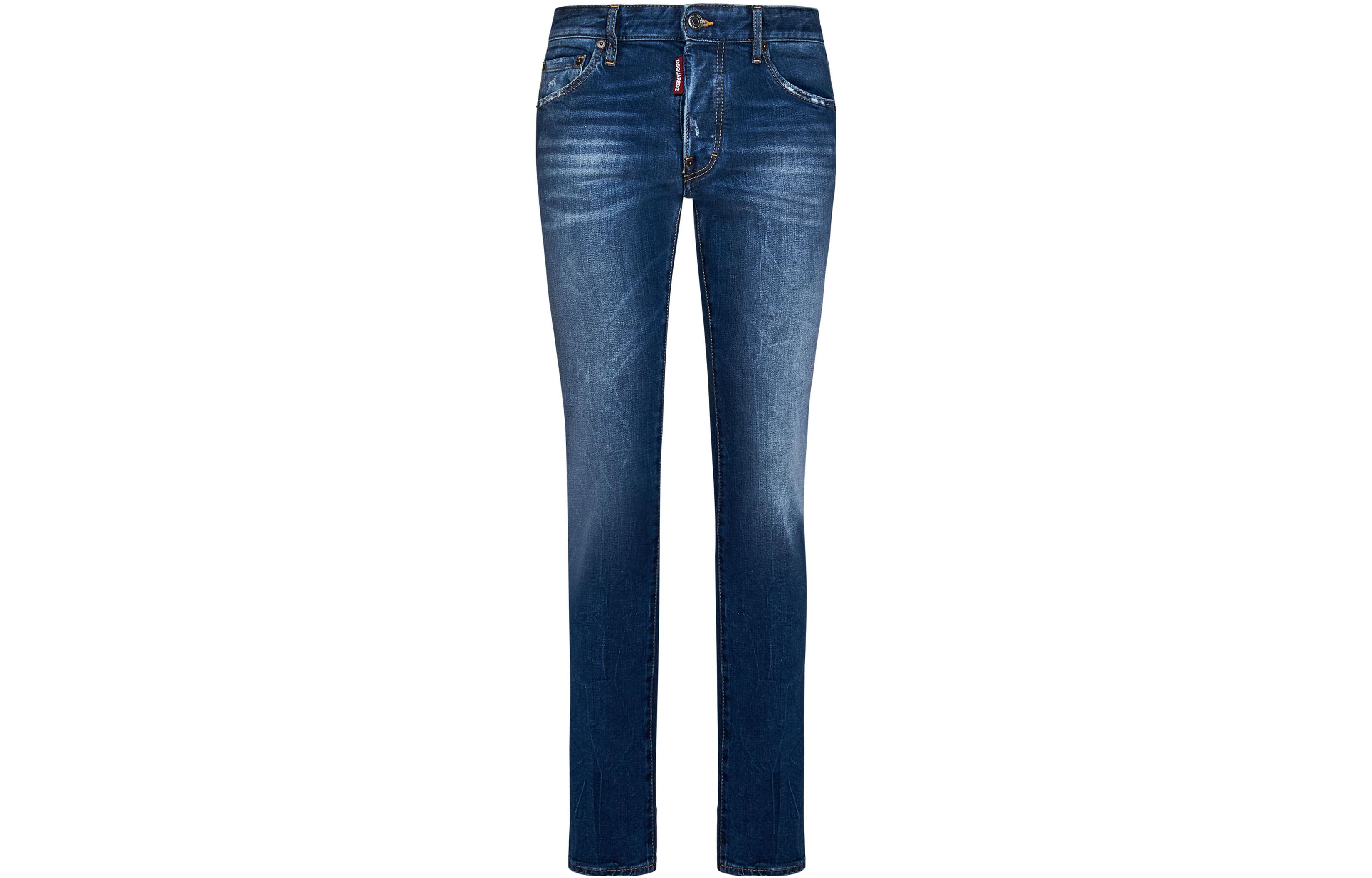 DSQUARED2 FW22 Washed Tapered Casual Denim Jeans Men Blue S71LB1125S30663-470 圖 2