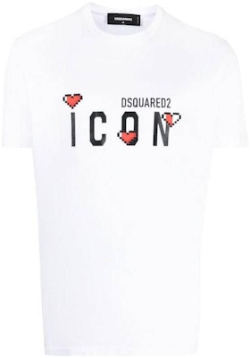 DSQUARED2 FW23 标志印花短袖圆领T恤 白色 S23009S79GC0076-100 Order DSQUARED2 FW23 标志印花短袖圆领T恤 白色 S23009S79GC0076-100