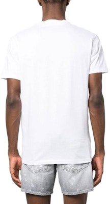 DSQUARED2 FW23 标志印花短袖圆领T恤 白色 S23009S79GC0076-100 Shop DSQUARED2 FW23 标志印花短袖圆领T恤 白色 S23009S79GC0076-100