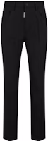 DSQUARED2 FW23 Wool Blend Straight-Leg Casual Pants Black. S74KB0893S40320-900 DSQUARED2 FW23 Wool Blend Straight-Leg Casual Pants Black. S74KB0893S40320-900