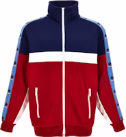 Dsquared2 FW23 Colorblock Logo Stripe Long-Sleeve Sweatshirt S74HG0146S25578-962 Dsquared2 FW23 Colorblock Logo Stripe Long-Sleeve Sweatshirt S74HG0146S25578-962