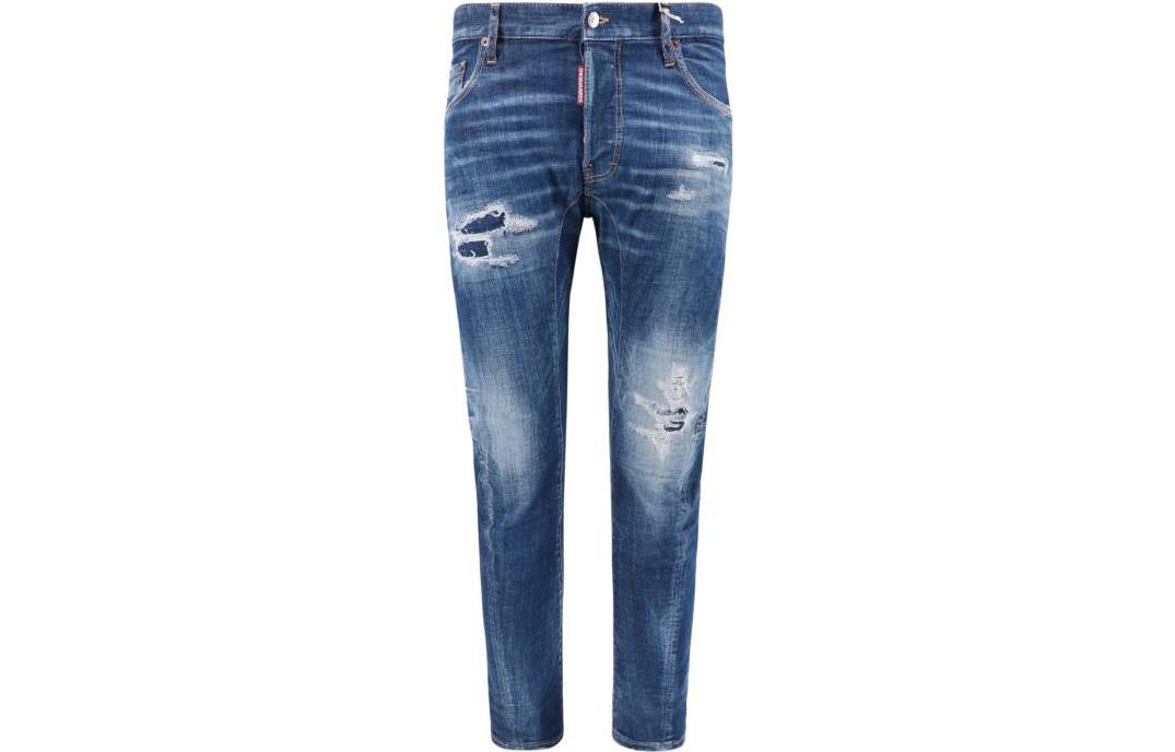 DSQUARED2 FW23 Distressed Jeans Men’s Blue S74LB1334S30342470