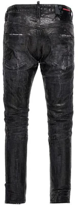 Jeans Negros Rectos de Hombre DSQUARED2 FW23 de Tiro Medio con Efecto Desgastado. S74LB1344S30357-900 Shop Jeans Negros Rectos de Hombre DSQUARED2 FW23 de Tiro Medio con Efecto Desgastado. S74LB1344S30357-900