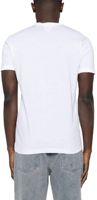 DSQUARED2 男士白色字母印花短袖圆领T恤 FW23款。 S74GD1226S23009-100 Shop DSQUARED2 男士白色字母印花短袖圆领T恤 FW23款。 S74GD1226S23009-100