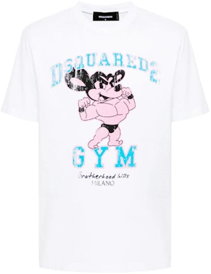 DSQUARED2 FW23 标志印花短袖圆领T恤 白色 (). S74GD1232S23009-100 Buy DSQUARED2 FW23 标志印花短袖圆领T恤 白色 (). S74GD1232S23009-100