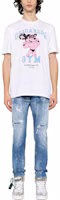 Lookbook DSQUARED2 FW23 Logo Graphic Print Crewneck Short Sleeve T-Shirt White (). S74GD1232S23009-100