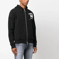 Purchase DSQUARED2 FW23 Logo Zip-Up Hooded Jacket for Men. S71HG0131S25030-900