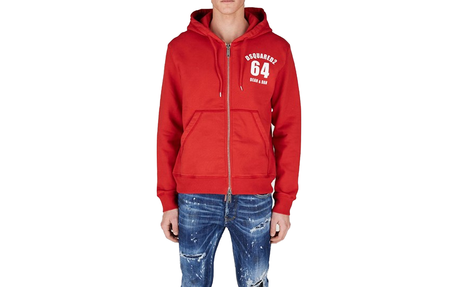 Cheap DSQUARED2 FW23 メンズロゴジップアップフーディージャケット. S71HG0131S25030-900