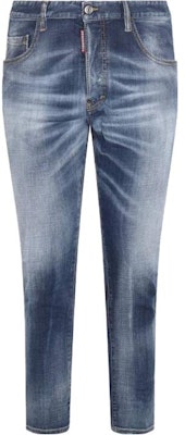 DSQUARED2 FW23 男士纯色直筒牛仔裤 深蓝色 S74LB1317S30664470 Order DSQUARED2 FW23 男士纯色直筒牛仔裤 深蓝色 S74LB1317S30664470