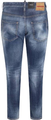 DSQUARED2 FW23 男士纯色直筒牛仔裤 深蓝色 S74LB1317S30664470 Lookbook DSQUARED2 FW23 男士纯色直筒牛仔裤 深蓝色 S74LB1317S30664470